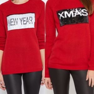 Mermaid sequined sweater